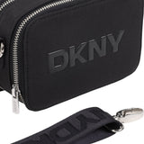 DKNY - D62638-09B – Bolso con bandolera ajustable y cierre con cremallera (11,5 x 17 x 5,5 cm.)
