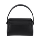 DKNY - D62685-09B – Bolso negro de mano en imitación de piel lisa (11,5 x 19 x 10,4 cm.)