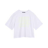 DKNY - D62759-10P - Camiseta blanca de manga corta - Niña