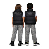 DKNY - D62774-09B - Chaleco negro acolchado impermeable con bolsillos - Unisex niños