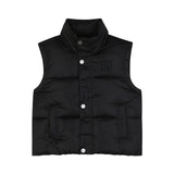 DKNY - D62774-09B - Chaleco negro acolchado impermeable con bolsillos - Unisex niños