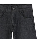 DKNY - D62783-Z11 - Pantalones vaqueros negros con detalles en plata y cintura ajustable - Niña
