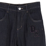 DKNY - D62784-Z38 - Pantalones vaqueros azul oscuro con cintura ajustable - Niña