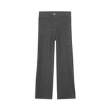 DKNY - D62788-A46 - Pantalones grises de punto - Niña