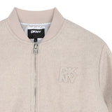 DKNY - D62804-C10 - Cazadora beige con bolsillos - Niña