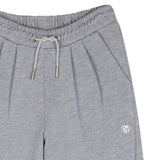 DKNY - D62888-A32 - Pantalones grises de felpa francesa con cintura ajustable y bolsillos - Niña