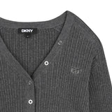 DKNY - D62900-A46 - Cárdigan gris - Niña