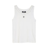 DKNY - D62909-117 - Camiseta blanca 2 en 1 - Niña