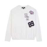 DKNY - D62911-117 - Camiseta blanca de manga larga - Niña