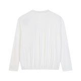DKNY - D62911-117 - Camiseta blanca de manga larga - Niña
