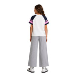 DKNY - D62915-117 - Camiseta blanca de manga corta - Niña