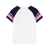 DKNY - D62915-117 - Camiseta blanca de manga corta - Niña