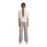 DKNY - D62919-117 - Camiseta blanca de manga corta con ilustración delantera - Niña