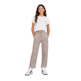 DKNY - D62920-117 - Camiseta blanca de manga corta con logo en relieve plateado - Niña