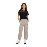 DKNY - D62921-09B - Camiseta negra de manga corta con detalles en tul - Niña