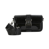 DKNY - D62931-09B - Bolso negro de mano con correa ajustable de quita y pon (12x20x5,5cm)