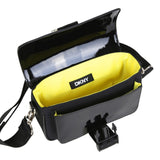 DKNY - D62931-09B - Bolso negro de mano con correa ajustable de quita y pon (12x20x5,5cm)