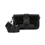DKNY - D62931-09B - Bolso negro de mano con correa ajustable de quita y pon (12x20x5,5cm)