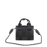 DKNY - D62932-09B - Bolso negro de mano con bandolera de quita y pon (14,5x17,5x7 cm.)