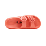 Duuo – Eva Curvi 24 D891024 – Sandalias rojas con tiras ajustables – Unisex adultos