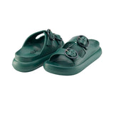 Duuo – Eva Curvi 29 D891029 – Sandalias verdes con tiras ajustables – Unisex adultos