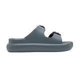 Duuo – Eva Curvi 30 D891030 – Sandalias grises con tiras ajustables – Unisex adultos