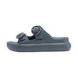Duuo – Eva Curvi 30 D891030 – Sandalias grises con tiras ajustables – Unisex adultos