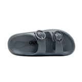 Duuo – Eva Curvi 30 D891030 – Sandalias grises con tiras ajustables – Unisex adultos