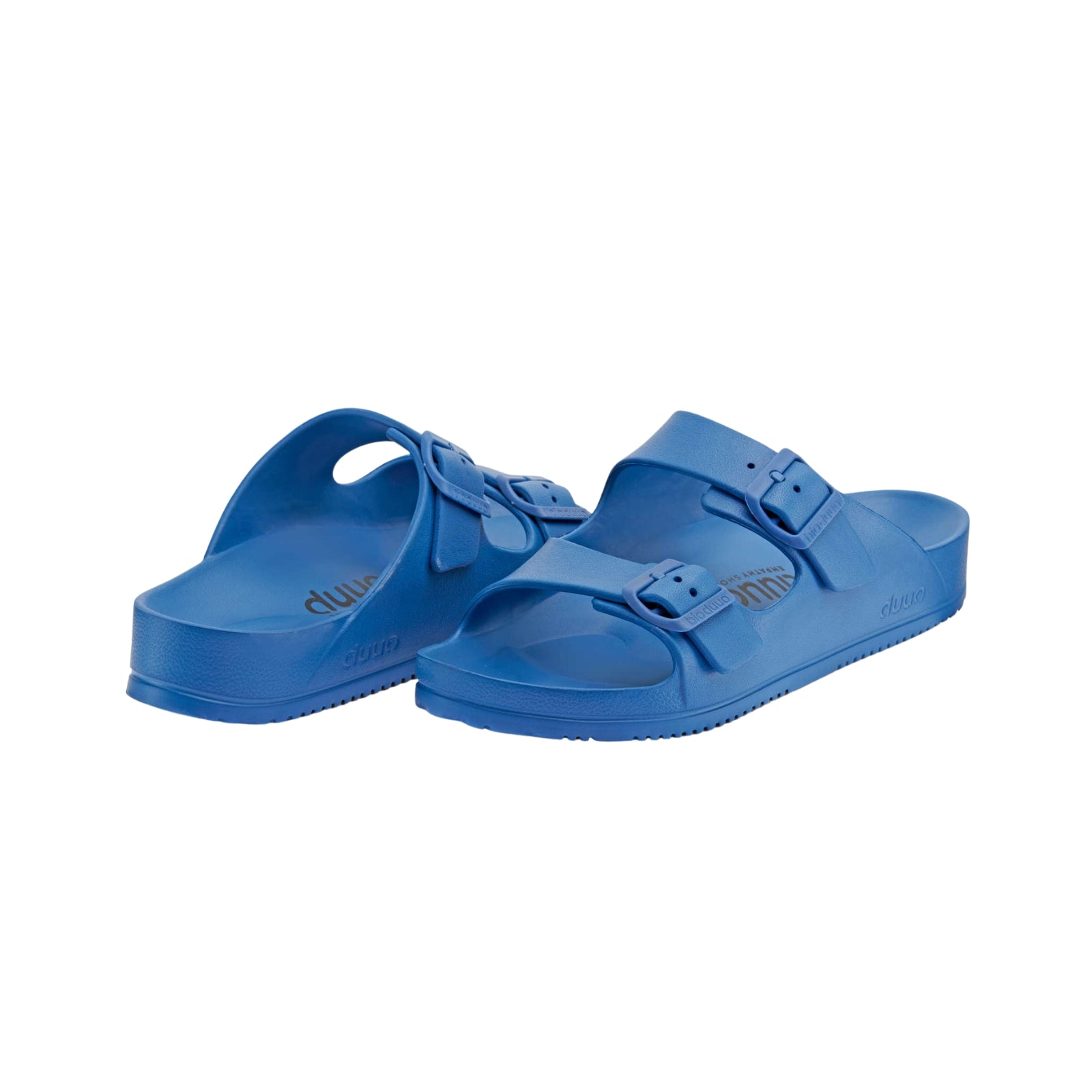 Sandalias azules Duuo Eva Flat 58 unisex – Comodidad total Konestilochic