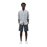 ETHICALF_GREY-Pantalones cortos Ethica grises Ecoalf para hombre