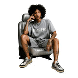 Foamers – F7029 – Sneakers plateadas ultraligeras con plantilla ergonómica – Unisex adultos