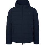 Silbon - FW261010102504 - Abrigo técnico azul marino con capucha y bolsillos laterales - Hombre