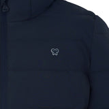 Silbon - FW261010102504 - Abrigo técnico azul marino con capucha y bolsillos laterales - Hombre