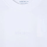 Silbon - FW261010401275 - Camiseta blanca 100% algodón de manga corta con logo bordado - Hombre