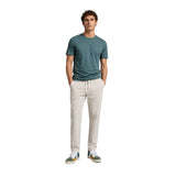 Silbon - FW261010403261 - Camiseta verde oscuro 100% algodón de manga corta - Hombre