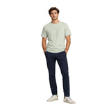 Silbon - FW261010403271 - Camiseta verde claro 100% algodón de manga corta - Hombre