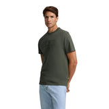 Silbon - FW261010403273 - Camiseta 100% algodón verde caqui de manga corta - Hombre