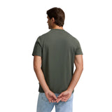 Silbon - FW261010403273 - Camiseta 100% algodón verde caqui de manga corta - Hombre