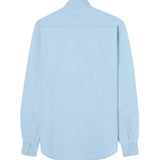 Silbon - FW261010502035 - Camisa 100% algodón azul claro de manga larga de puño con botones - Hombre