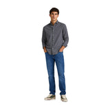 Silbon - FW261010902045 - Pantalones vaqueros azul oscuro de corte recto con 2% de elastano - Hombre