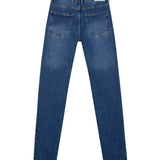 Silbon - FW261010902045 - Pantalones vaqueros azul oscuro de corte recto con 2% de elastano - Hombre