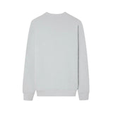 Silbon - FW261011111374 - Sudadera gris clásica 100% algodón con logo en relieve - Hombre