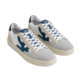 Silbon - Classy 09 FW261011601617 - Sneakers blancas de piel con empeine de serraje - Hombre
