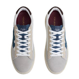 Silbon - Classy 09 FW261011601617 - Sneakers blancas de piel con empeine de serraje - Hombre