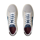 Silbon - Classy 09 FW261011601617 - Sneakers blancas de piel con empeine de serraje - Hombre