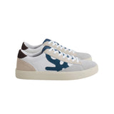 Silbon - Classy 09 FW261011601617 - Sneakers blancas de piel con empeine de serraje - Hombre