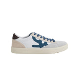 Silbon - Classy 09 FW261011601617 - Sneakers blancas de piel con empeine de serraje - Hombre
