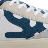 Silbon - Classy 09 FW261011601617 - Sneakers blancas de piel con empeine de serraje - Hombre