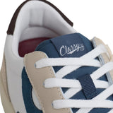 Silbon - Classy 09 FW261011601617 - Sneakers blancas de piel con empeine de serraje - Hombre