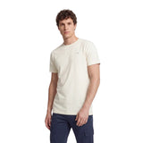 Silbon - FW261020402291 - Camiseta color crema 100% algodón de manga corta - Hombre